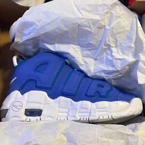 Nike Kids Blue and White Sneakers